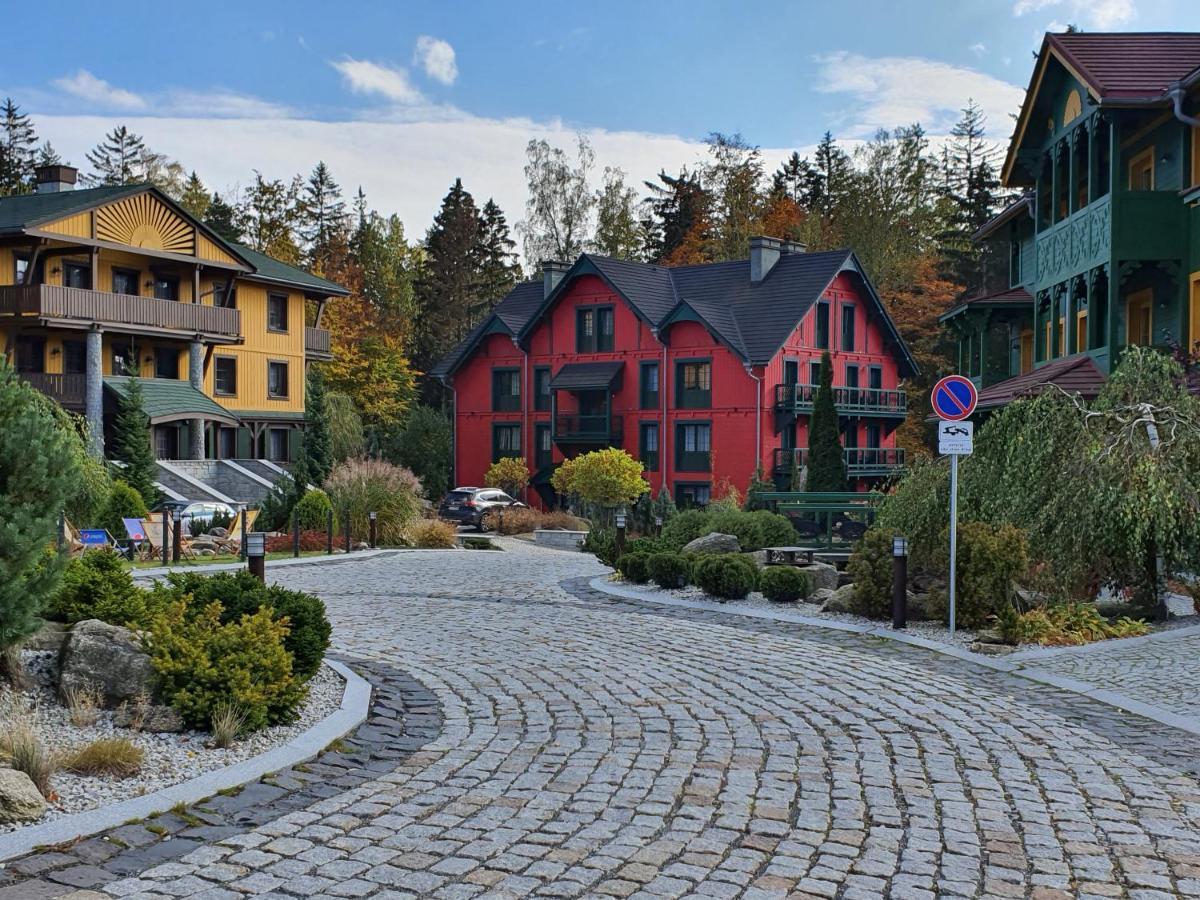 Dolina Wikingow 2-Poziomowy Apartament W Norweskiej Dolinie Z Dwoma Balkonami I Dostepem Do Strefy Wellness Szklarska Poreba Bagian luar foto