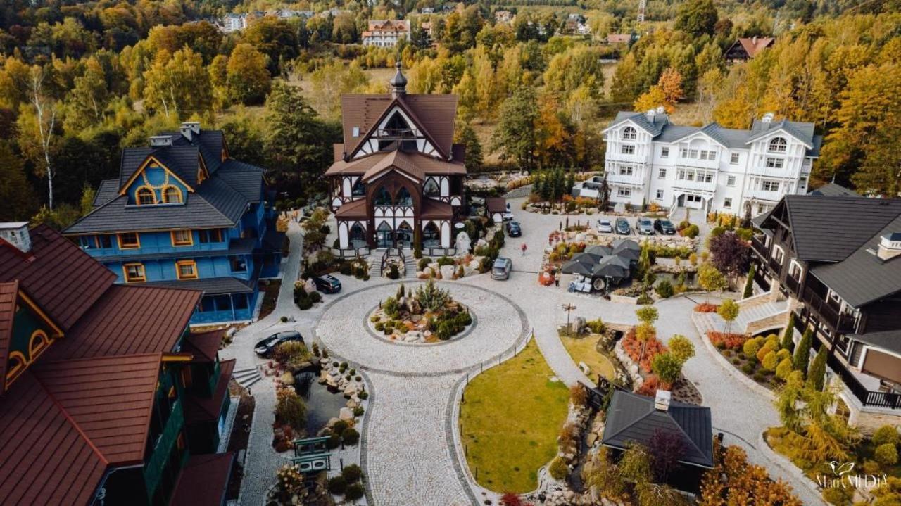 Dolina Wikingow 2-Poziomowy Apartament W Norweskiej Dolinie Z Dwoma Balkonami I Dostepem Do Strefy Wellness Szklarska Poreba Bagian luar foto